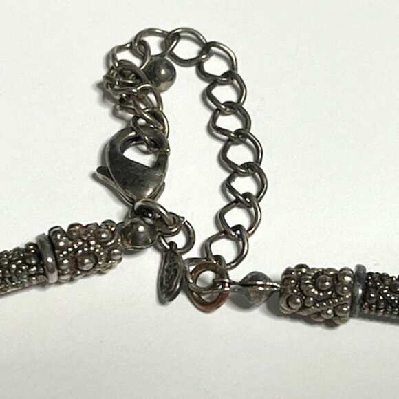 VTG Premier Designs Heirloom Intricate Design Choker-Style Necklace w/3"Extender - Picture 4 of 16